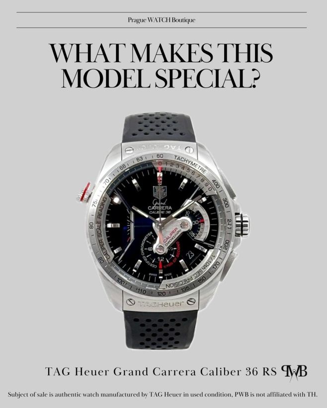 What makes this model special❓ ⏱️For sale / na prodej⏱️ ⌚️TAG Heuer Grand Carrera Caliber 36 RS Caliper⌚️ - Ref. No....
